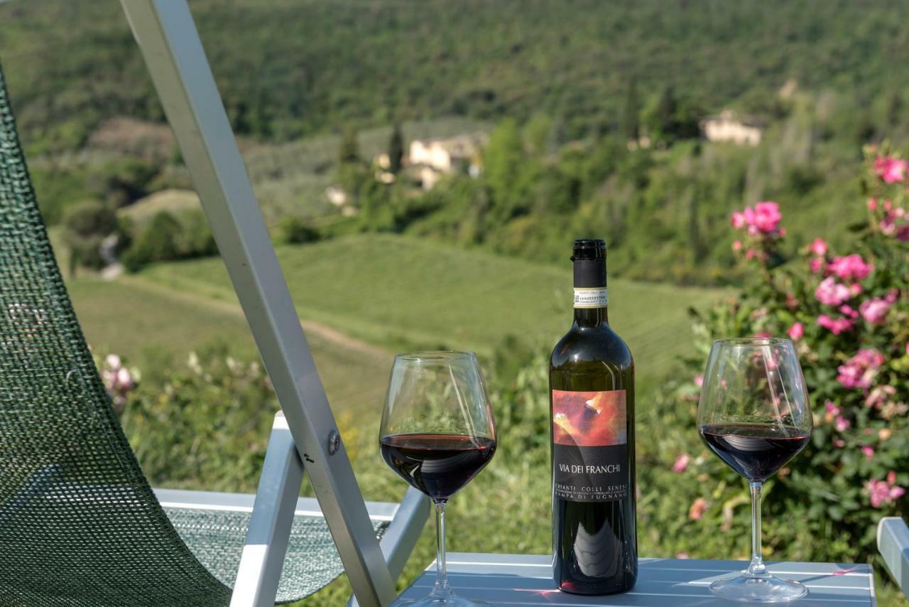 Villa Del Sole San Gimignano Kültér fotó