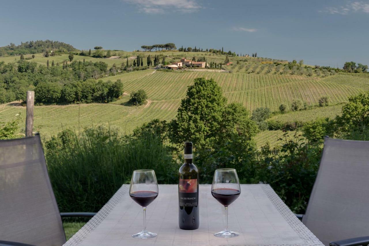Villa Del Sole San Gimignano Kültér fotó